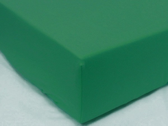Простыня на резинке трикотажная 180х200 / оттенки темно-зеленого